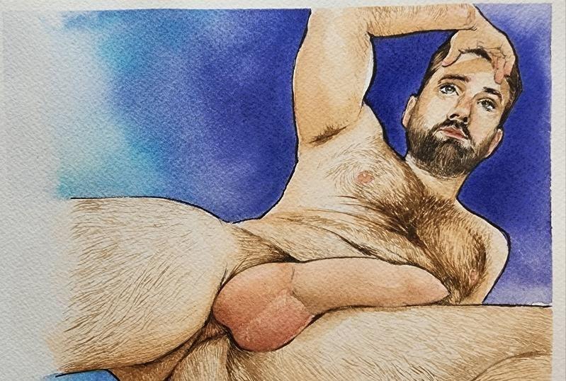 The Sacred Phallus in Watercolor | The Bator Blog